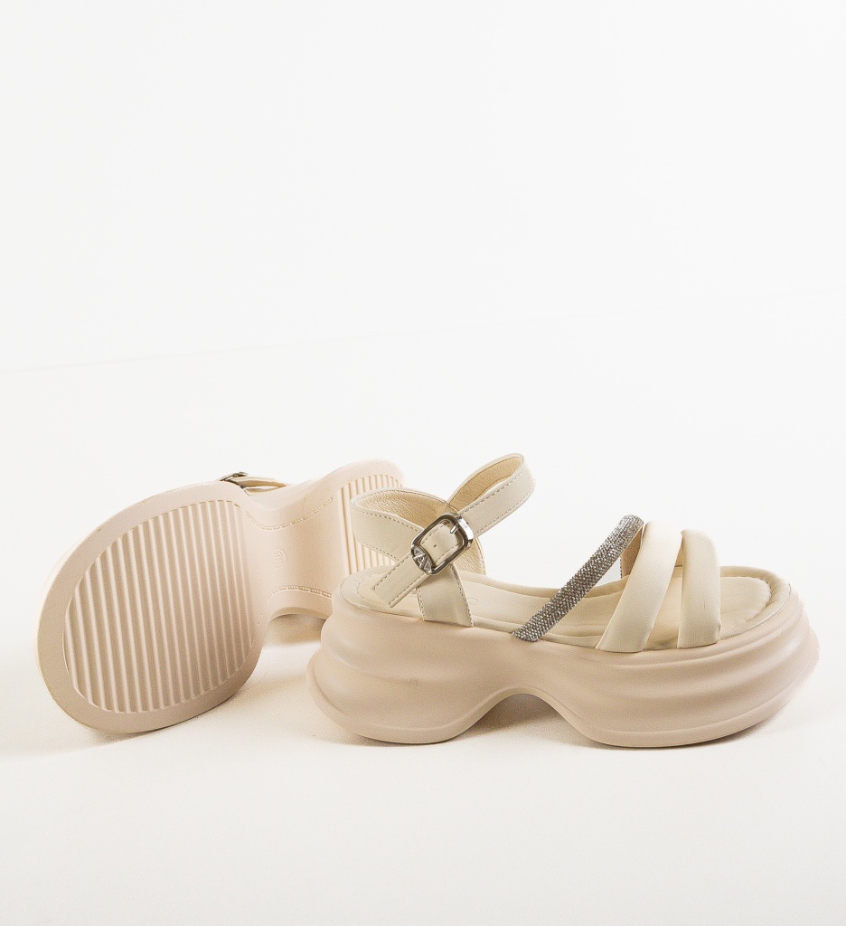 Sandale Ubobny Bej | Eleganță și Confort - imagine 6