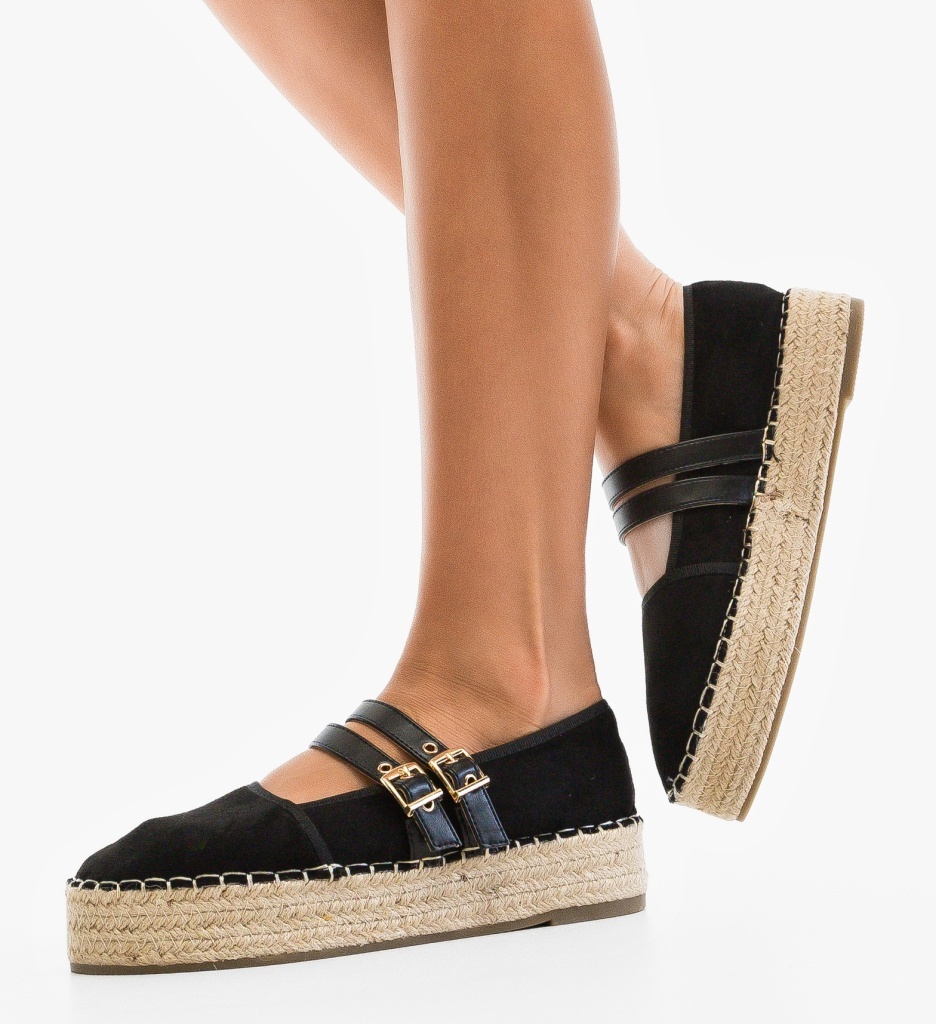 Pantofi Casual Dama Weler Negri | Confort & Stil - imagine 4