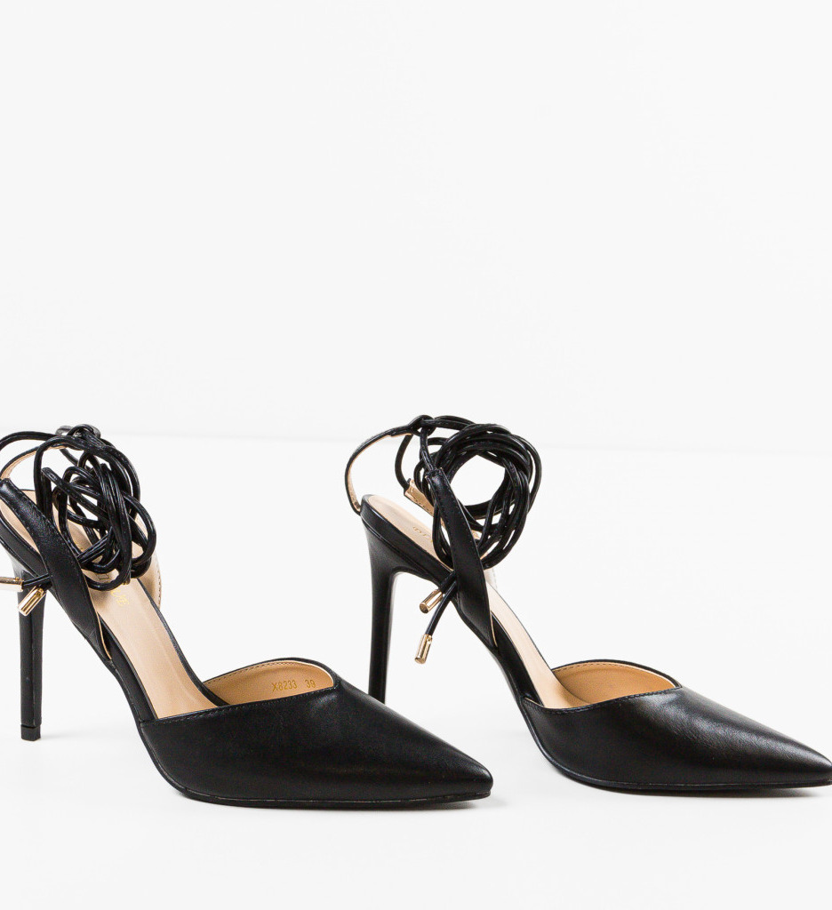 Pantofi Christom Negri - Eleganță și Stil - imagine 5
