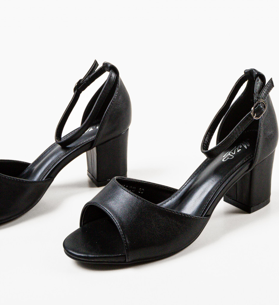 Sandale Bride Negre 2 - Eleganță și Stil - imagine 8