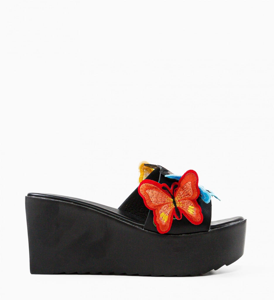 Platforme Dama Inuma Negre | Stil și Confort - imagine 5