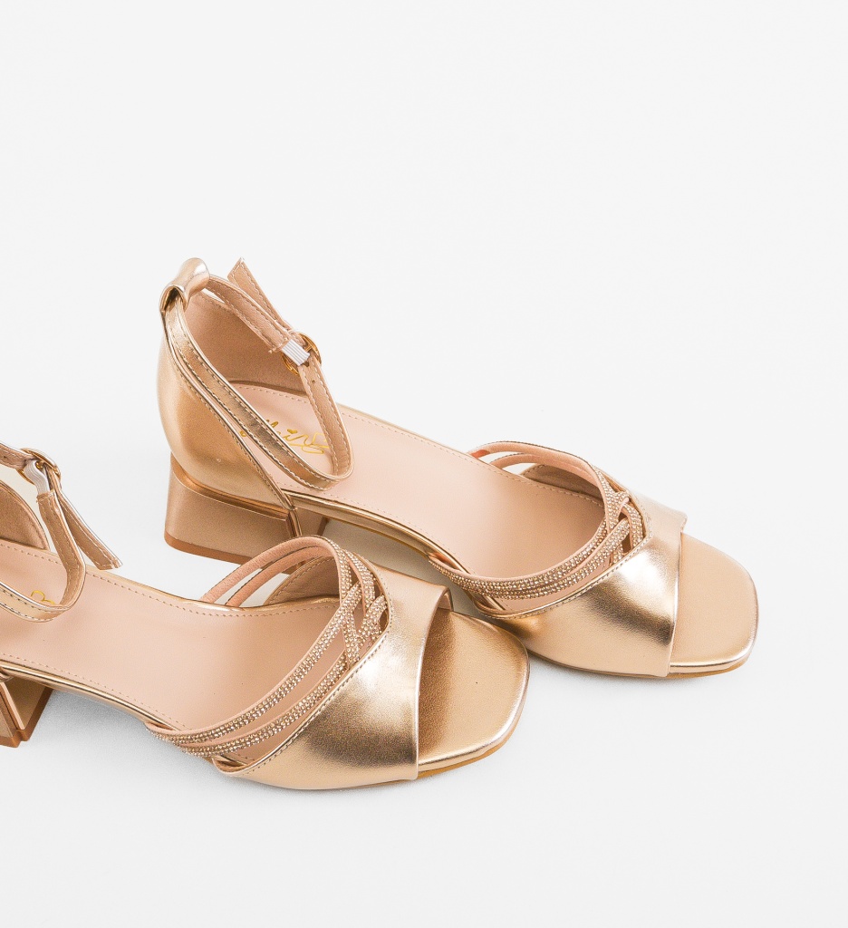 Sandale Fenrir Aurii - Eleganță și Stil - imagine 5