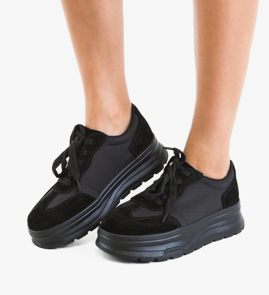 Sneakers Dama Dynal Negri - Confort si Stil - imagine 5