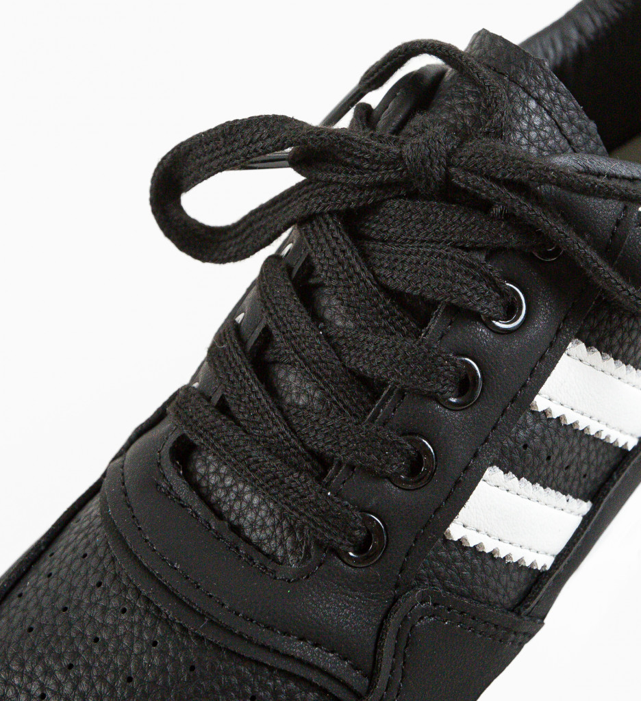 Pantofi Sport Mose Negri - Versatili și Moderni - imagine 8