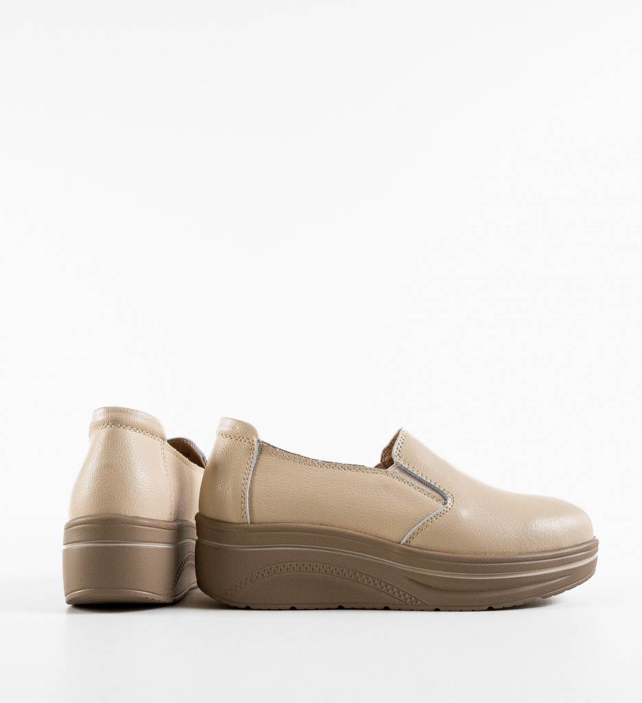 Pantofi Casual Alpino Bej 2 - Confort și Stil - imagine 5