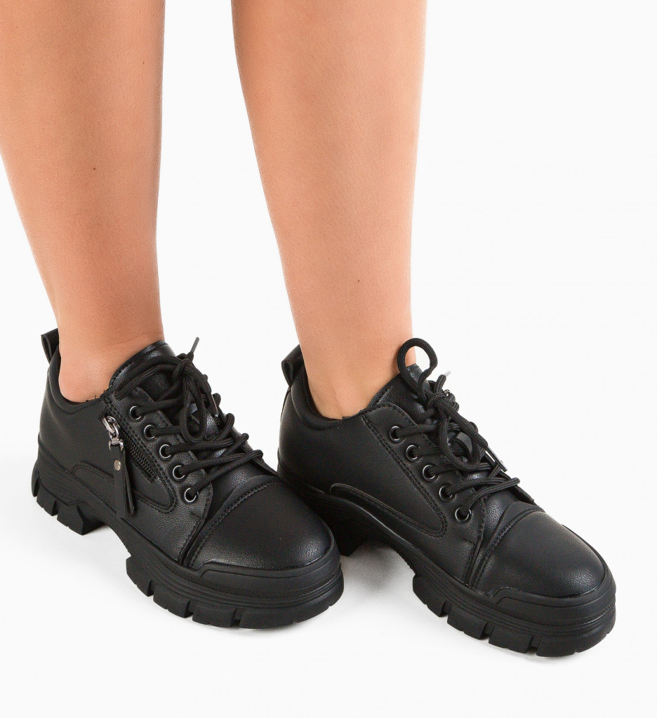 Pantofi Casual Aguir Negri - Confort și Eleganță - imagine 3