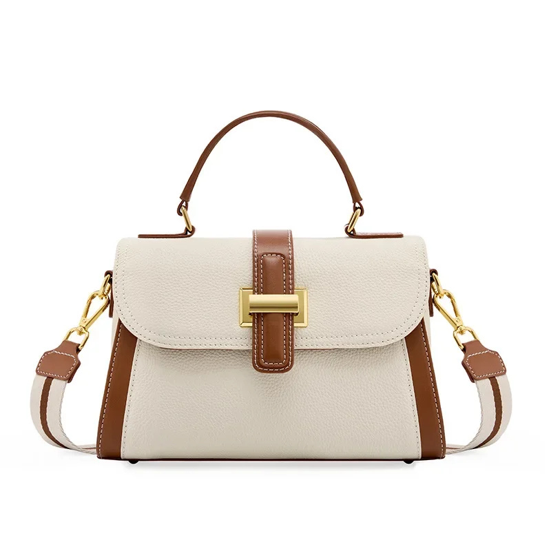 Geanta Dama Piele Naturala Delis Adalina GT2866 Crem
