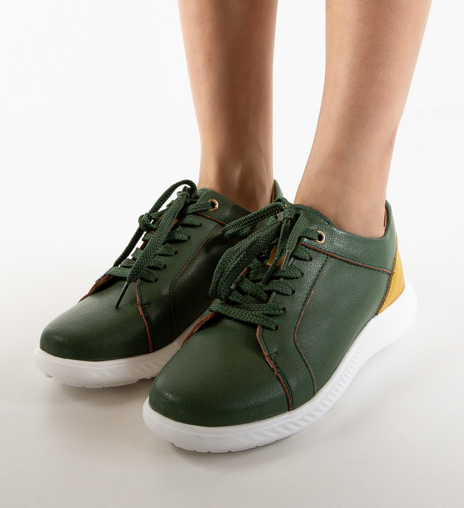 Pantofi Casual Rena Verzi | Confort & Stil Modern - imagine 4