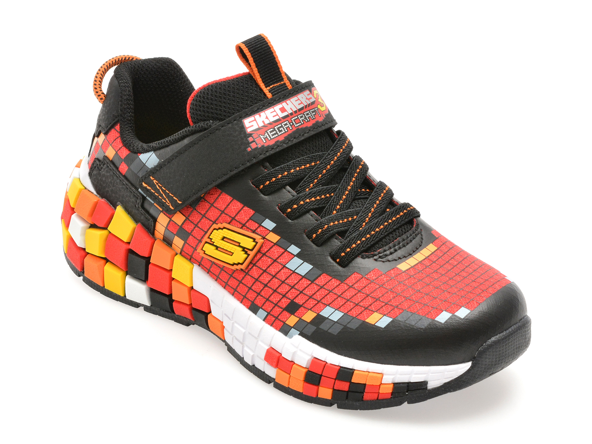 Pantofi Skechers MEGA-CRAFT 3.0 cu Velcro Rosii