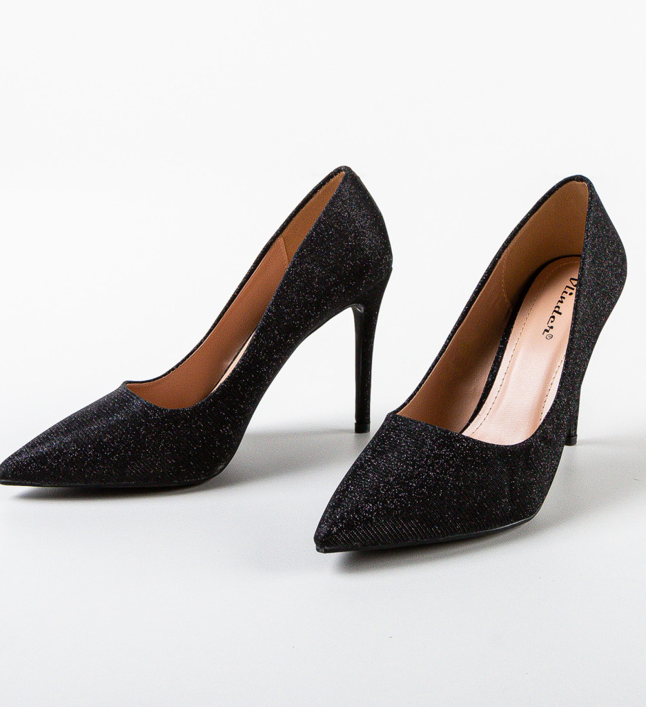 Pantofi cu toc Sharp Negri - Eleganță Asigurată - imagine 5