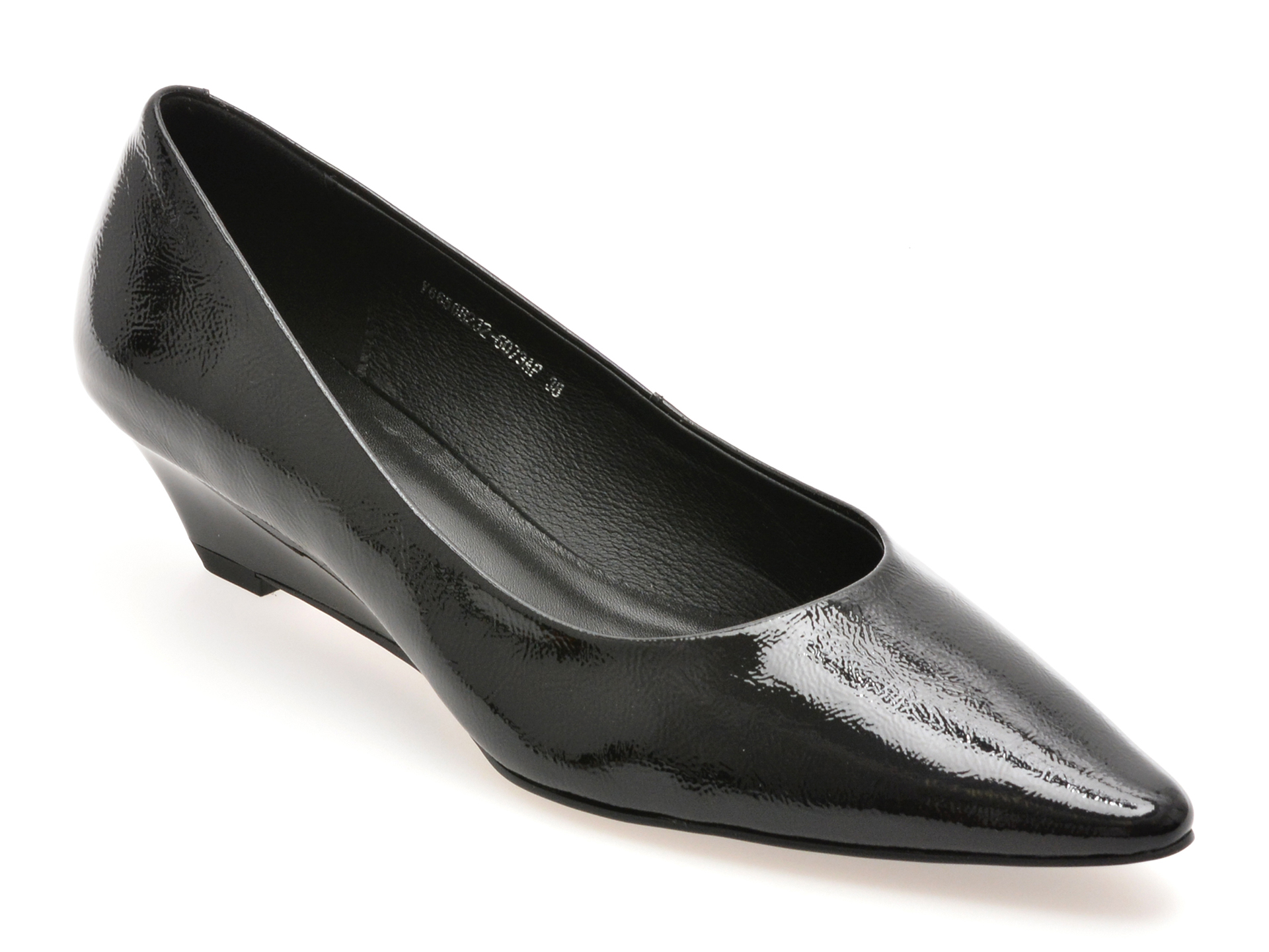 Pantofi Eleganti Epica Negri | Piele Lacuită