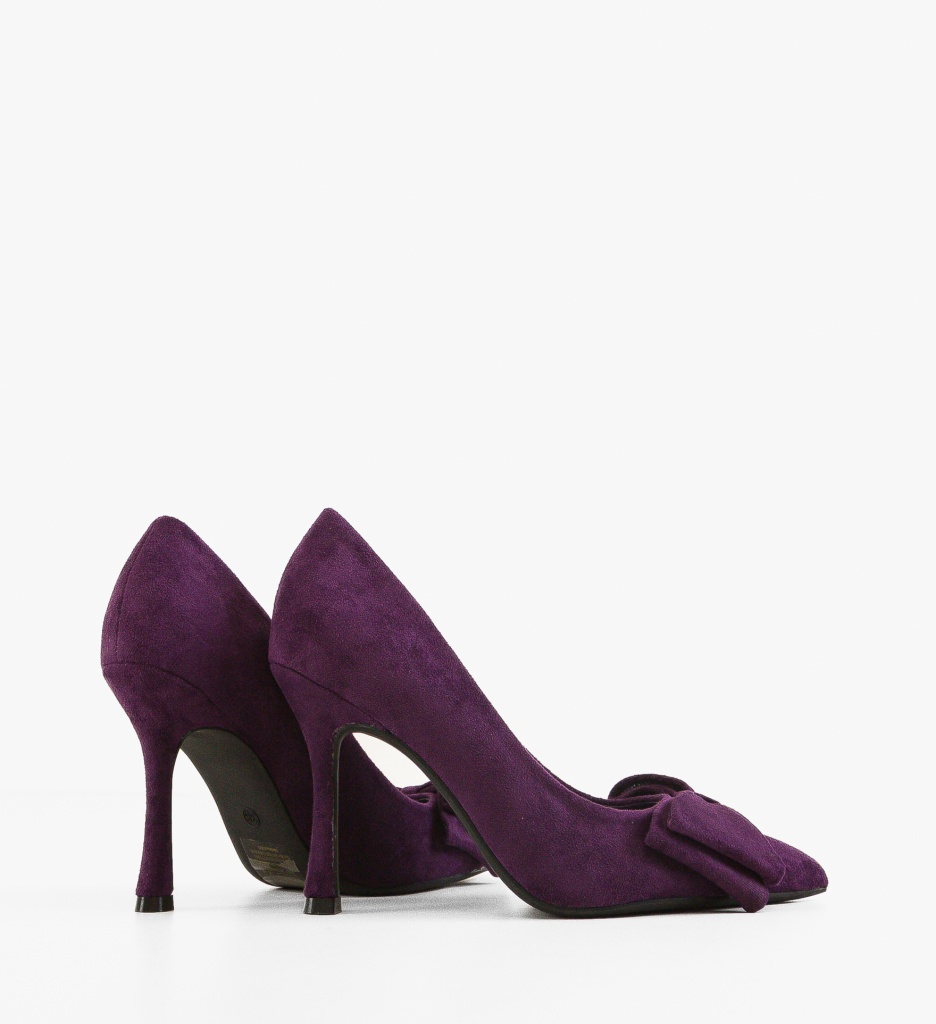 Pantofi Stiletto Mov Lester - Eleganță Asigurată - imagine 3