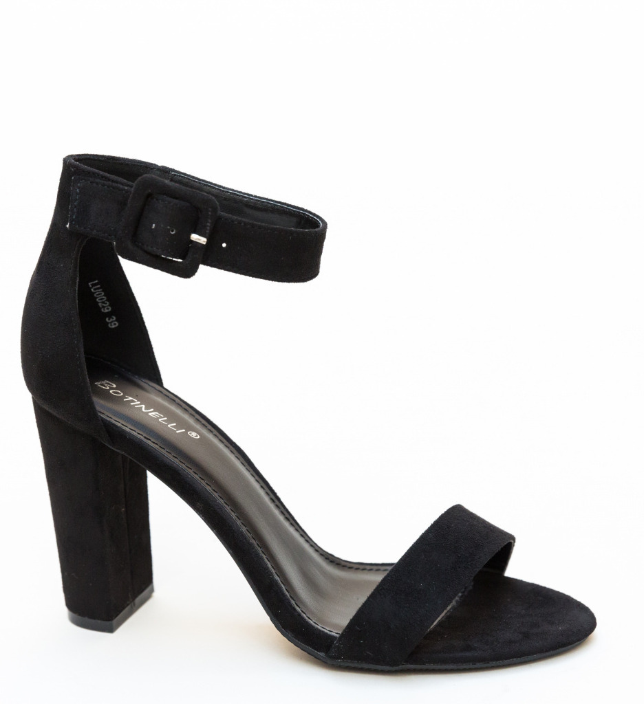 Sandale Semuel Negre - Stil și Eleganță - imagine 5