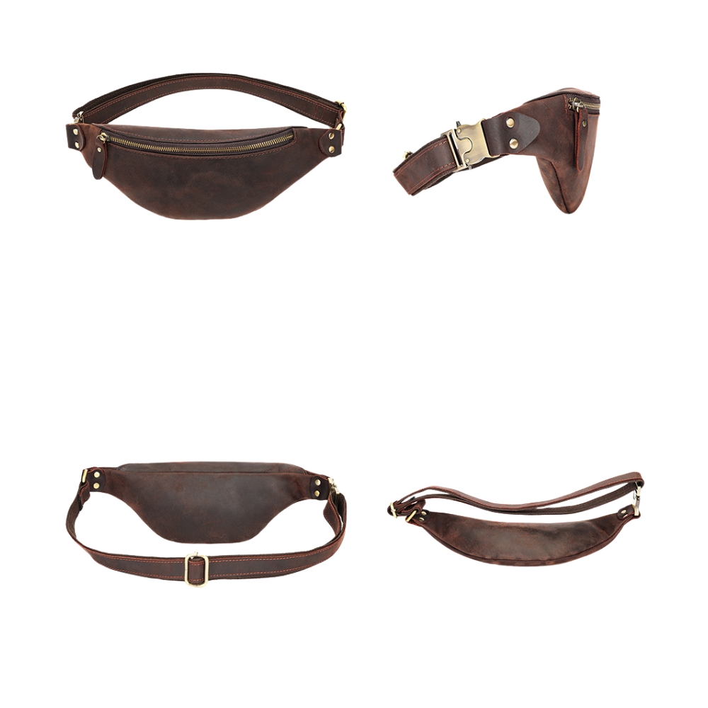 Borseta Zevar GT3798 Piele Naturală Maro - imagine 3