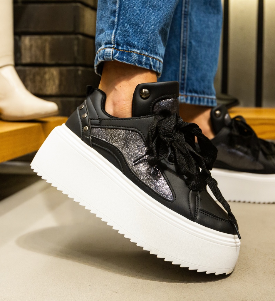 Sneakers Dama Adetoku Negri - Confort Sport