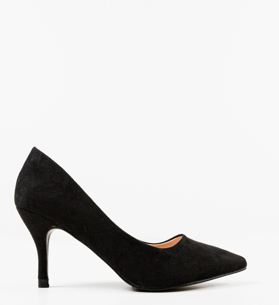 Pantofi Marsh Negri | Eleganță cu Toc - imagine 4