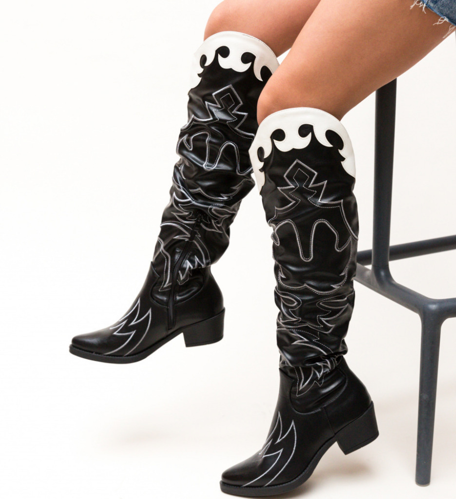 Cizme Kenzo Negre Dama - Eleganță și Stil