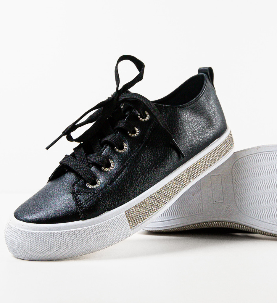 Sneakers Dama Penelope Negri - Confort & Stil Urban - imagine 5
