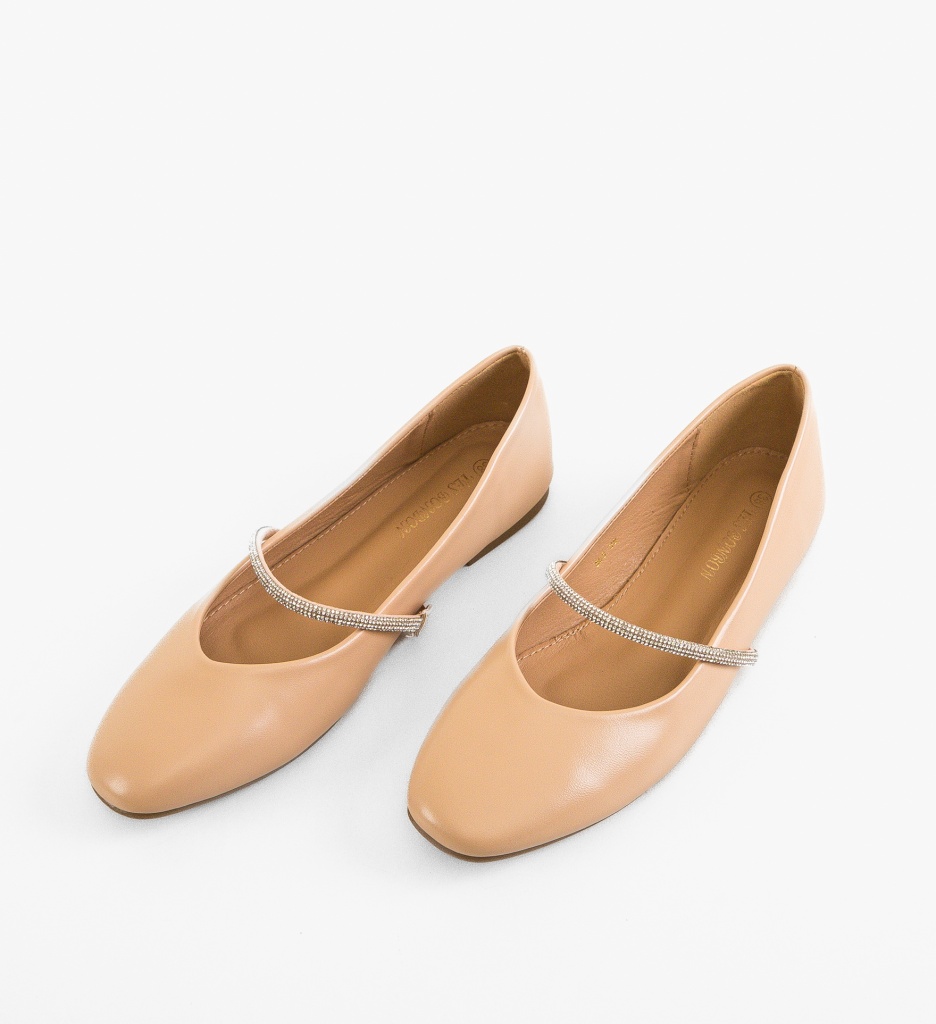 Balerini Key Bej | Confort și Eleganță Casual - imagine 5