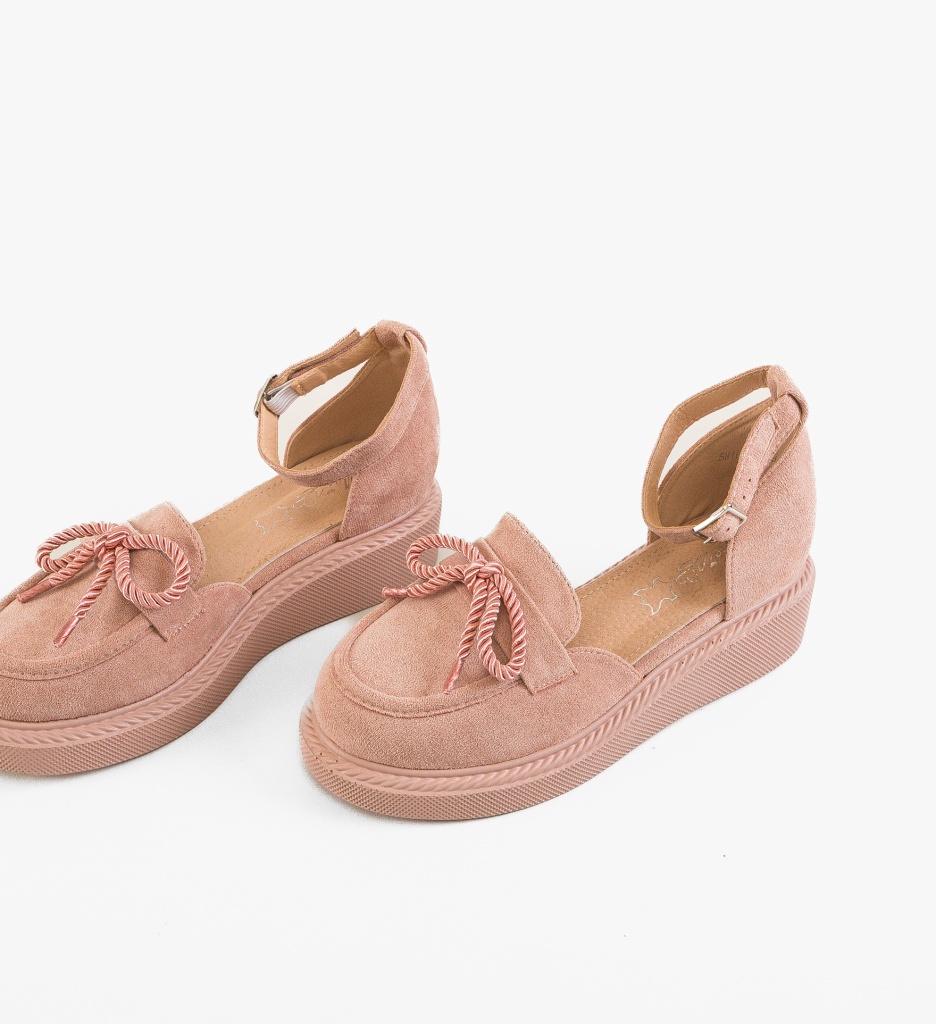 Pantofi Casual Dama Oda Roz - Confort și Stil - imagine 5