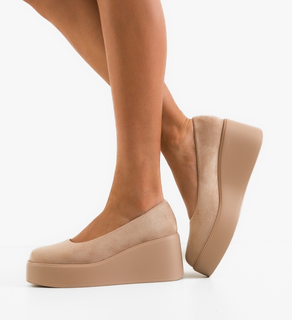 Platforme Danyrai Bej - Eleganță și Confort - imagine 3