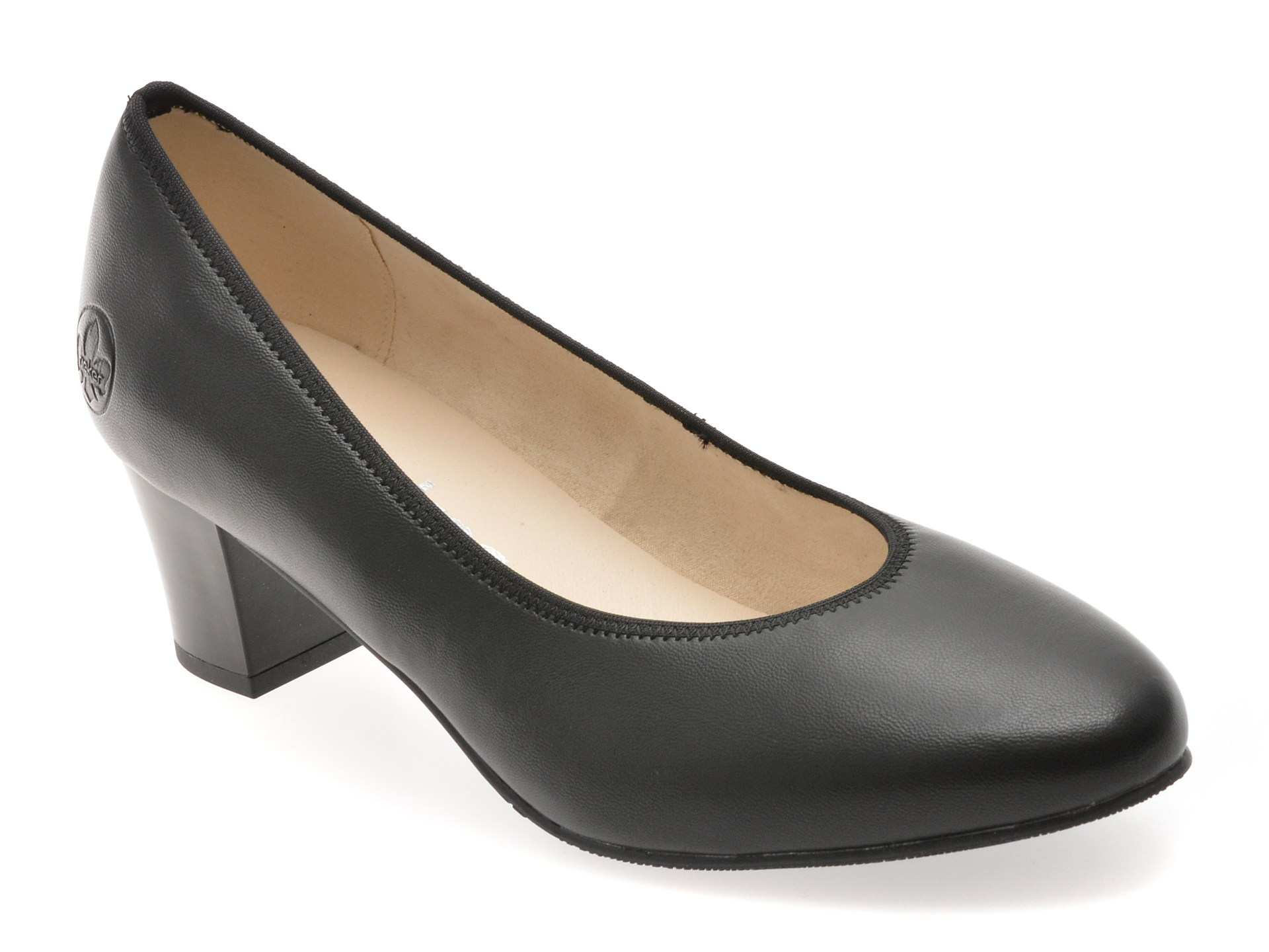 Pantofi Rieker Eleganți Negri - Confort Superior