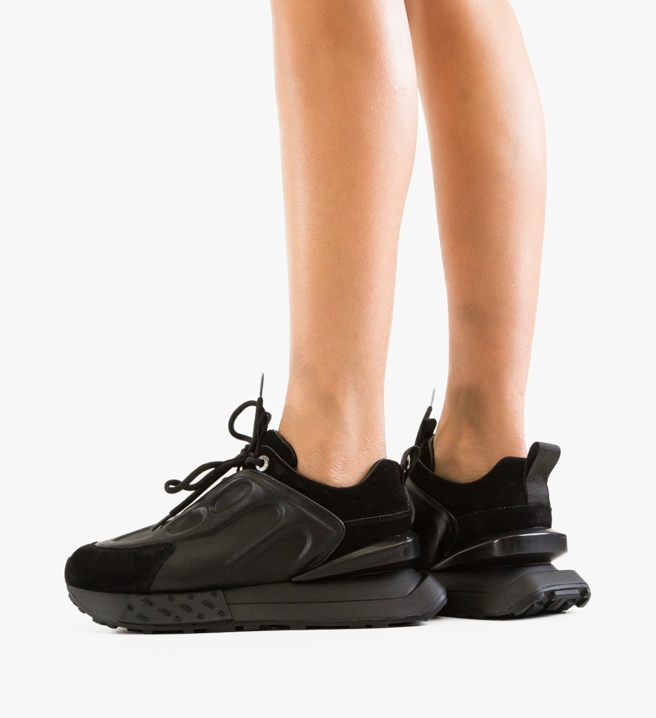 Sneakers Dama Kajmer Negri | Stil și Confort - imagine 5