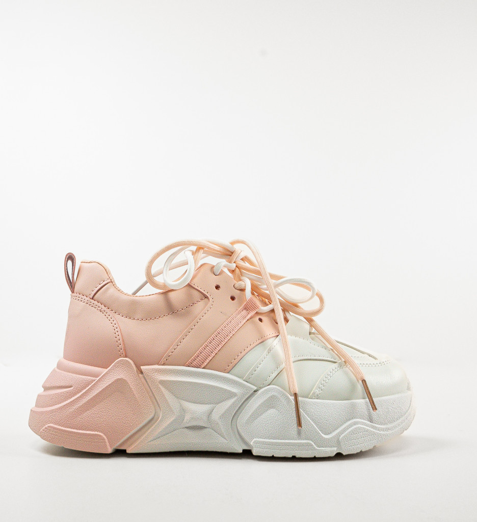 Sneakers Dama Roz - Confort și Stil Urban - imagine 6