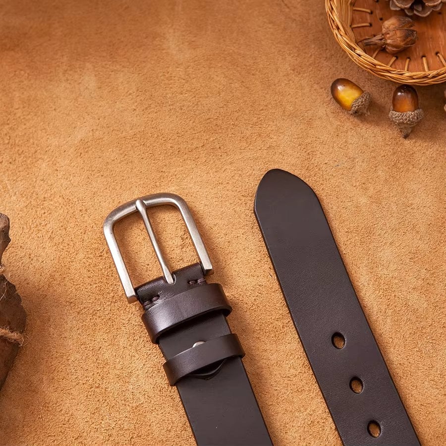 Curea Delis Piele Naturală | Eleganță și Calitate - imagine 3