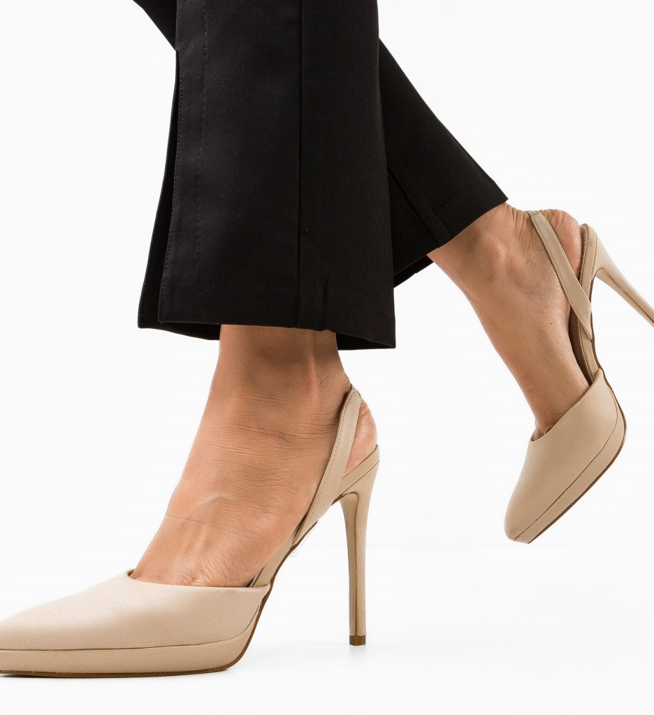 Pantofi Vergoossen Bej - Eleganță și Stil - imagine 3