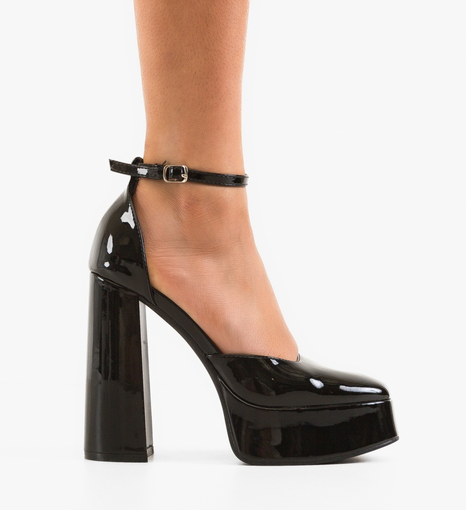 Pantofi cu Toc Sakke Negri | Eleganță Asigurată - imagine 7