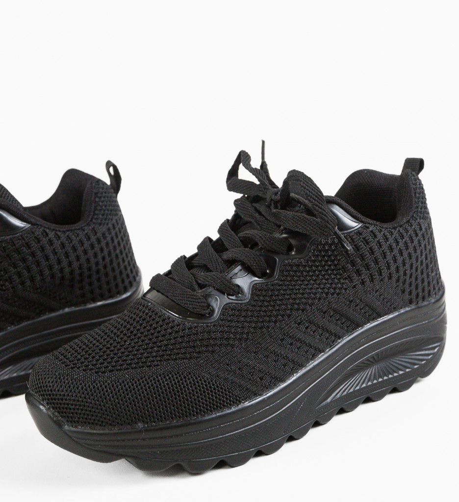 Sneakers Dama Regis Negri | Confort și Stil - imagine 9