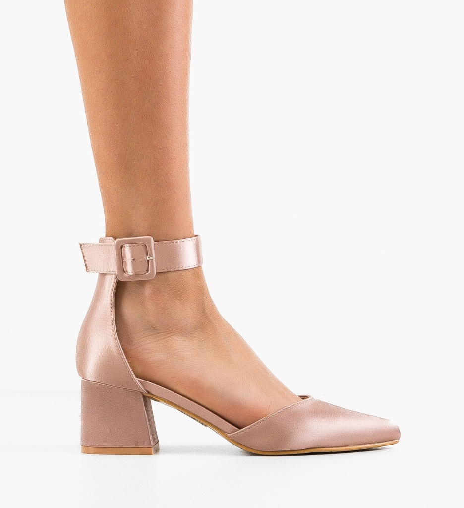 Pantofi cu Toc Jaya Roz | Eleganță Asigurată - imagine 5