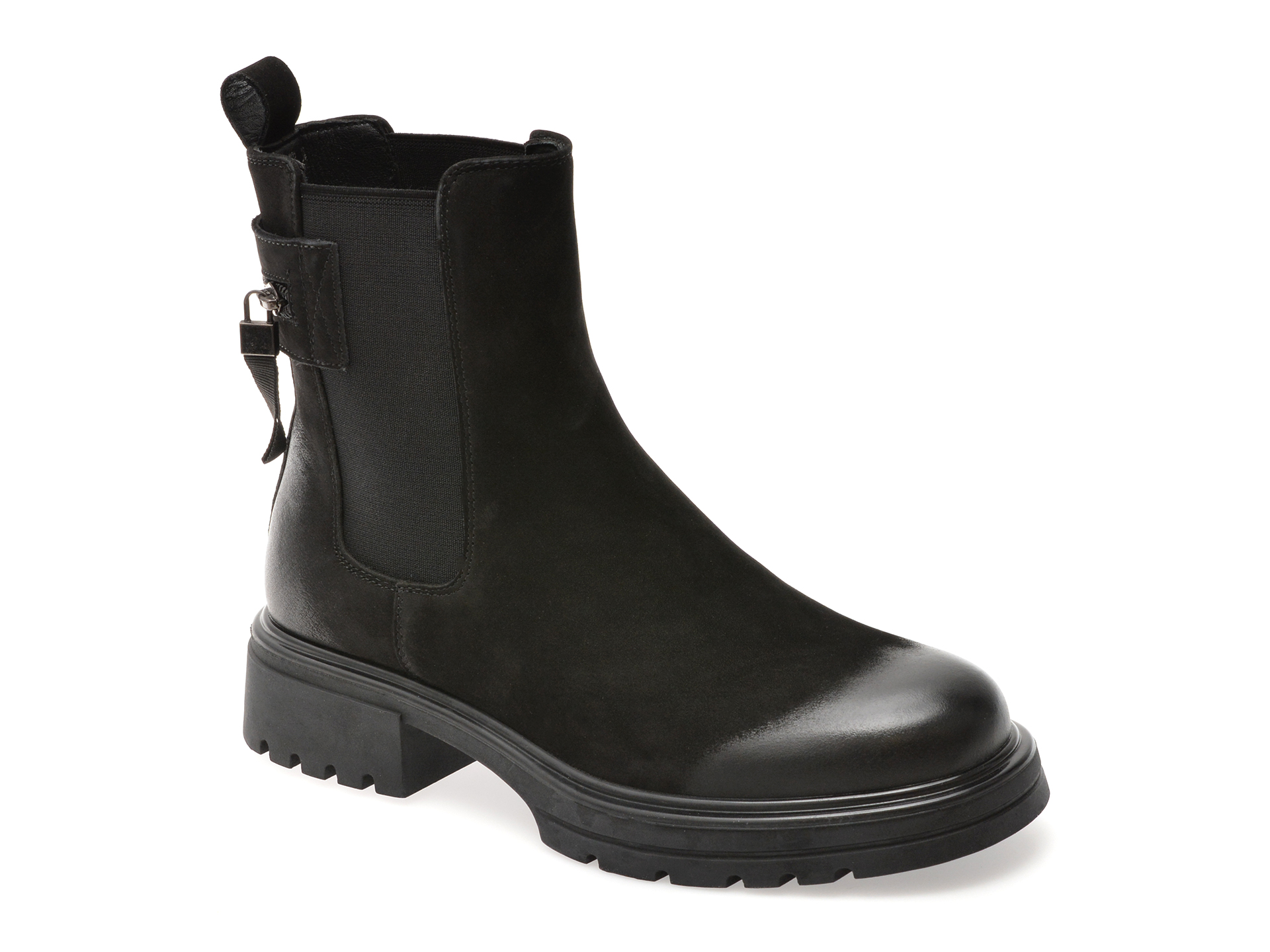 Ghete Flavia Passini Negre | Eleganță și Confort