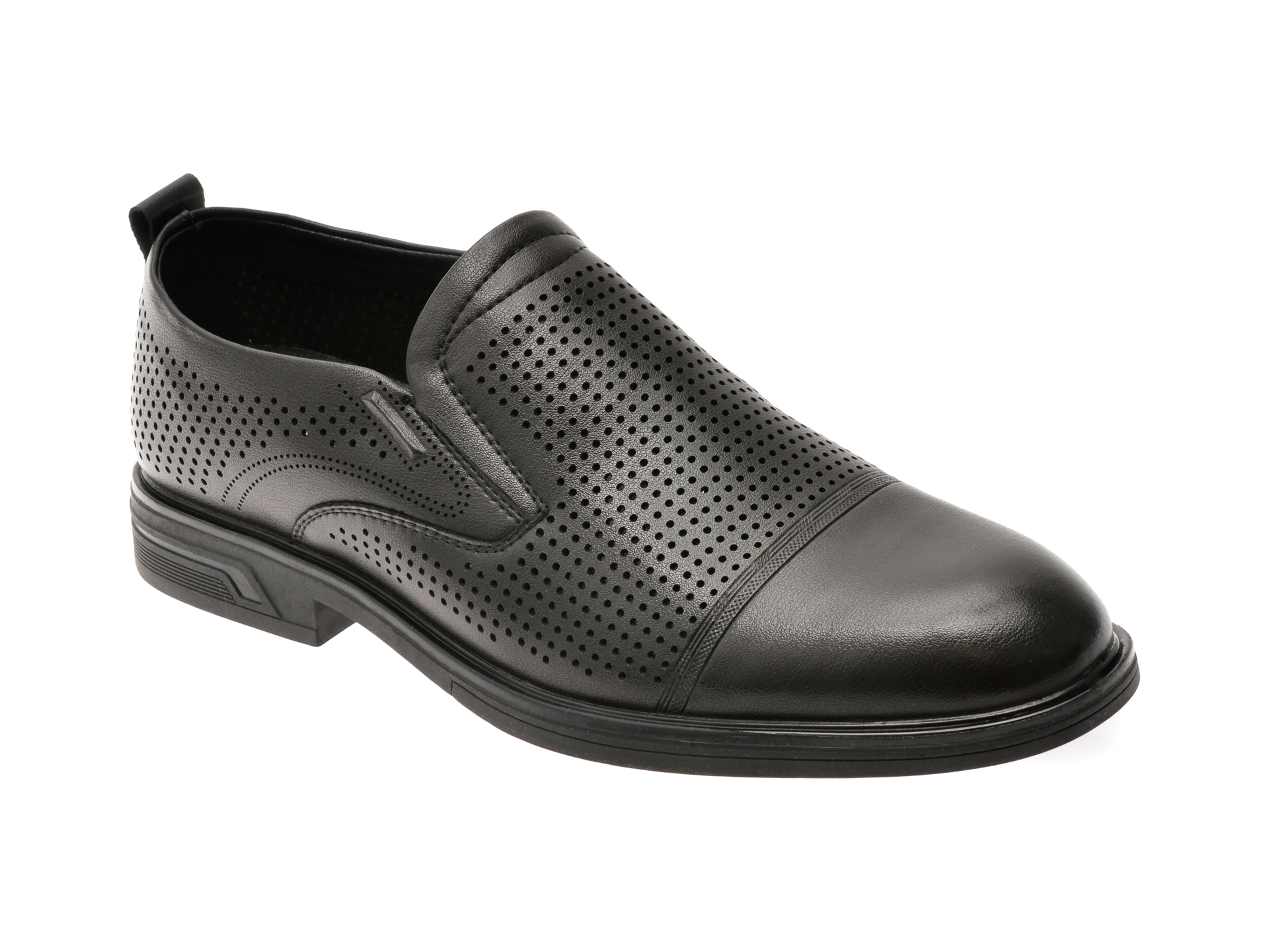 Pantofi Bite the Bullet Negri Piele Naturală