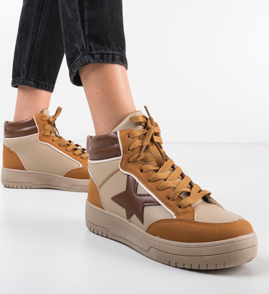 Pantofi Sport Rafe Khaki - Confort & Stil - imagine 2