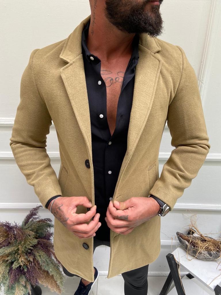 Palton Barbati Maro Slim Fit Office