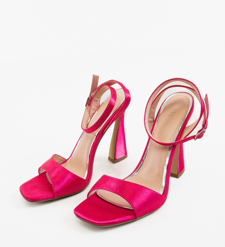 Sandale Dama Hodges Fuchsia Elegante - imagine 2