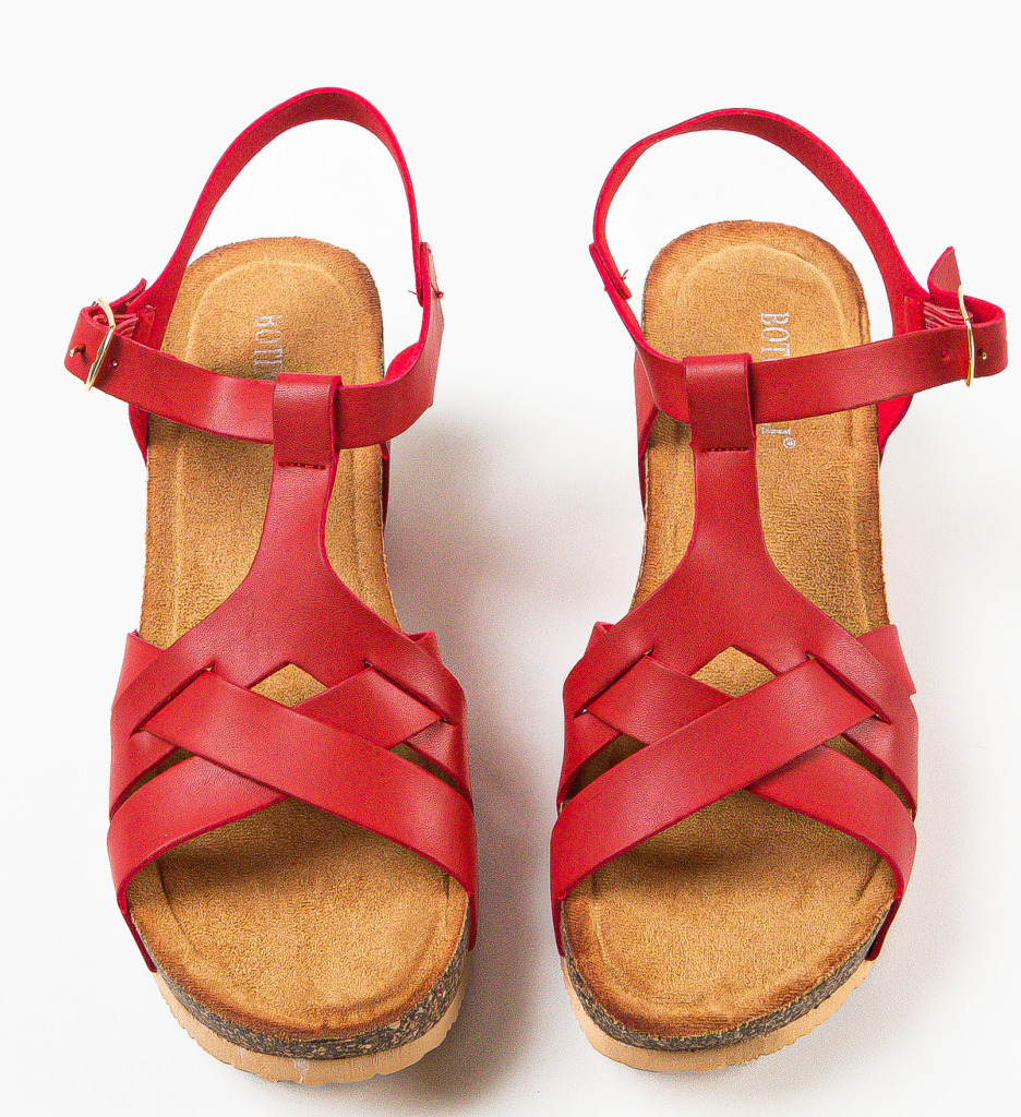 Platforme Chelsea Rosii - Stil și Confort - imagine 5