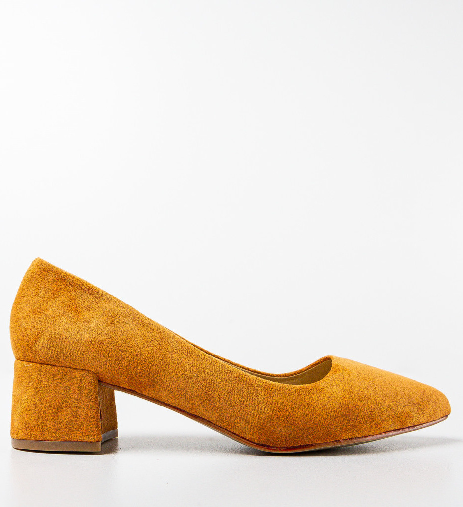 Pantofi Dama Auza Camel - Eleganță și Stil - imagine 4
