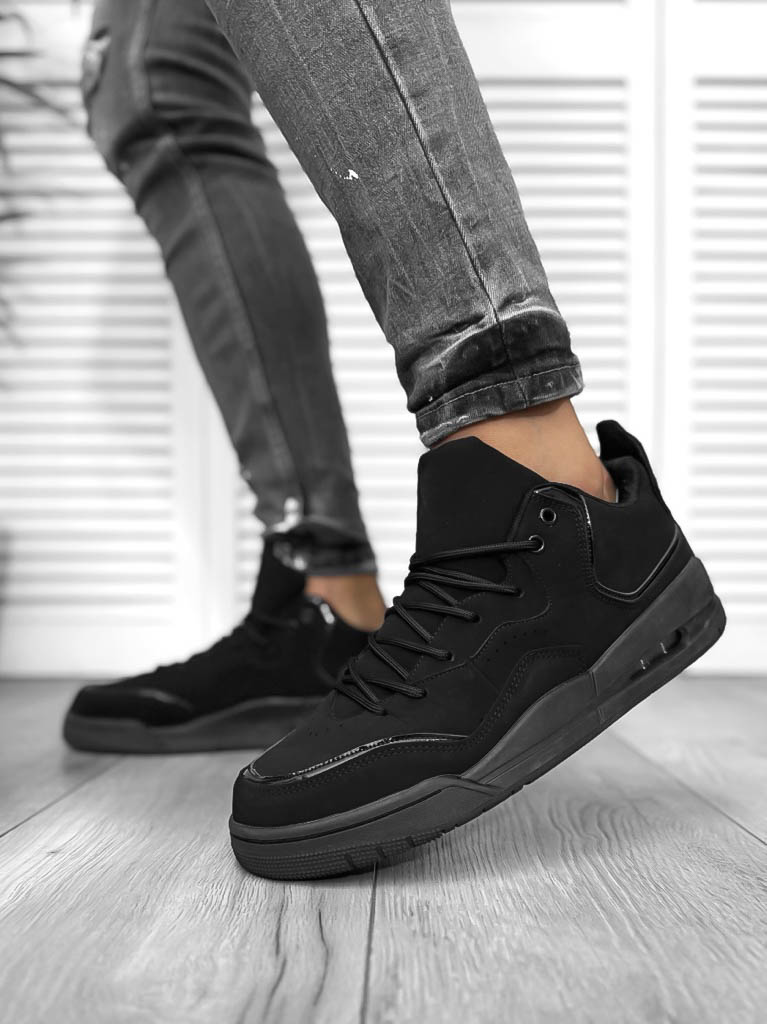 Adidasi Casual Barbati Negru | Confort Zilnic