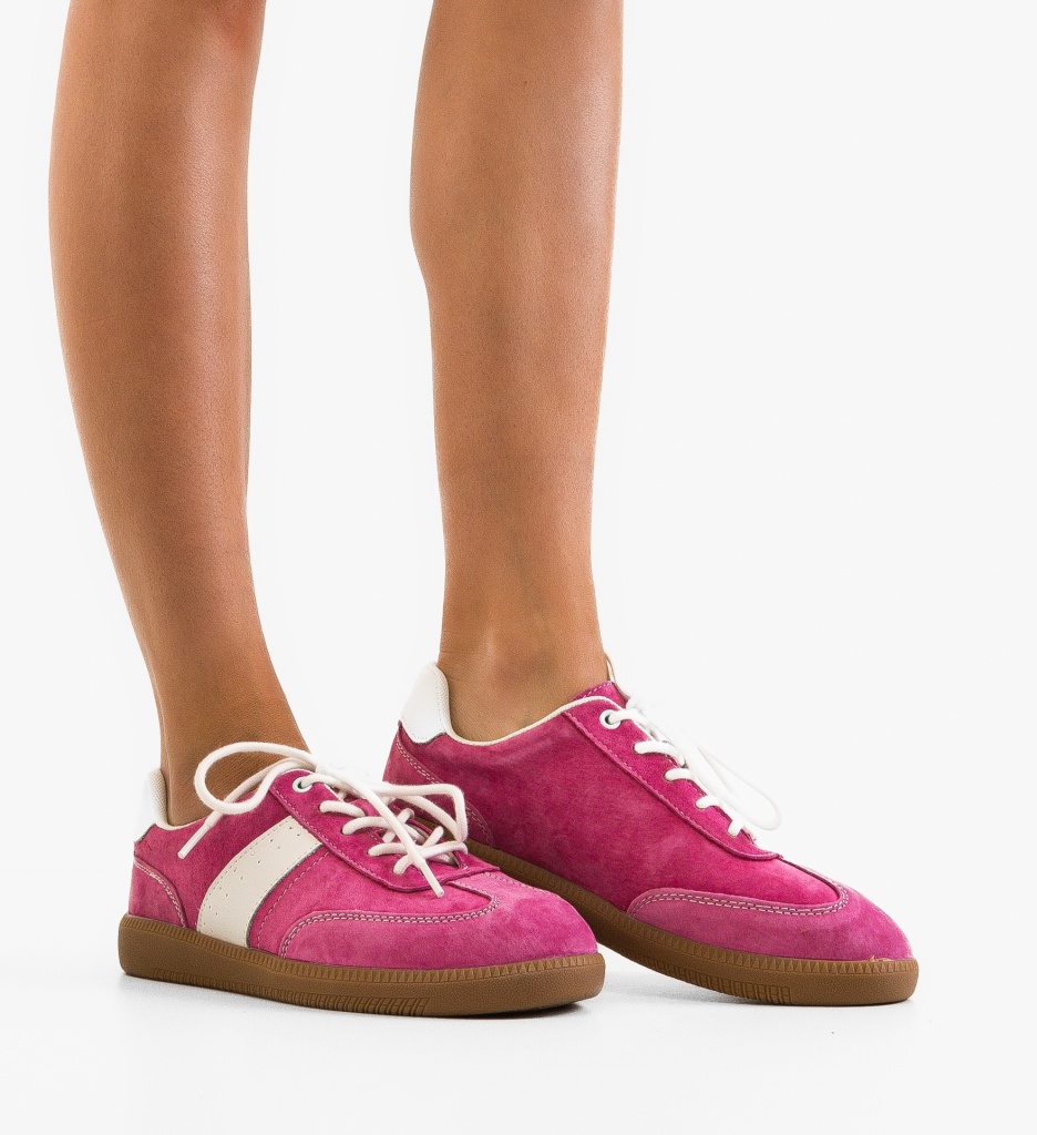 Sneakers Dama Gazelle Roz Sport Confort