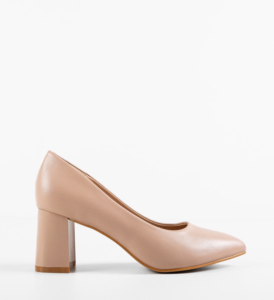 Pantofi Dama Roz cu Toc - Eleganță Asigurată - imagine 7