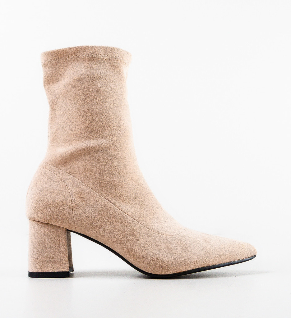 Botine Dama Stasy Bej - Eleganță și Confort - imagine 4
