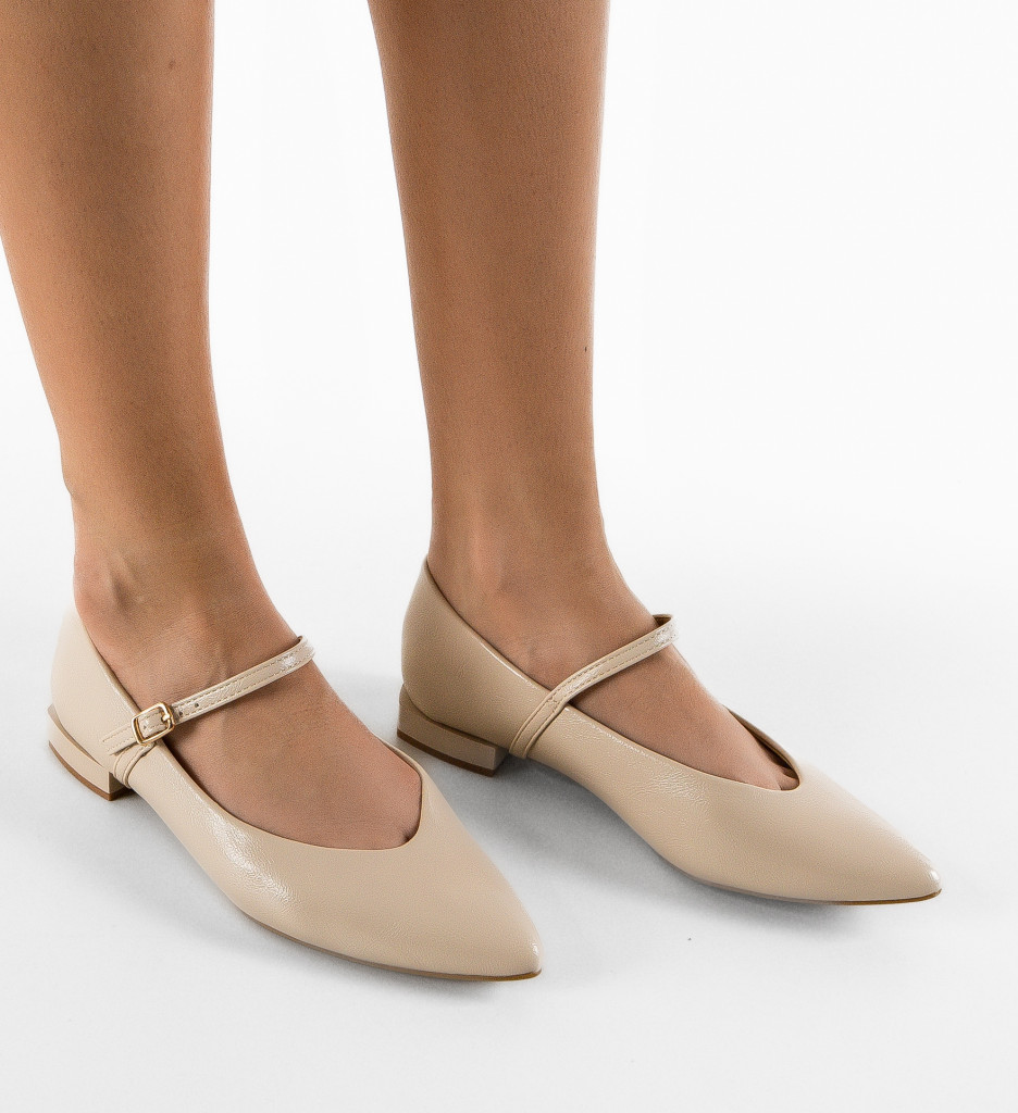 Pantofi Dama Navammis Nude - Eleganță și Stil - imagine 5