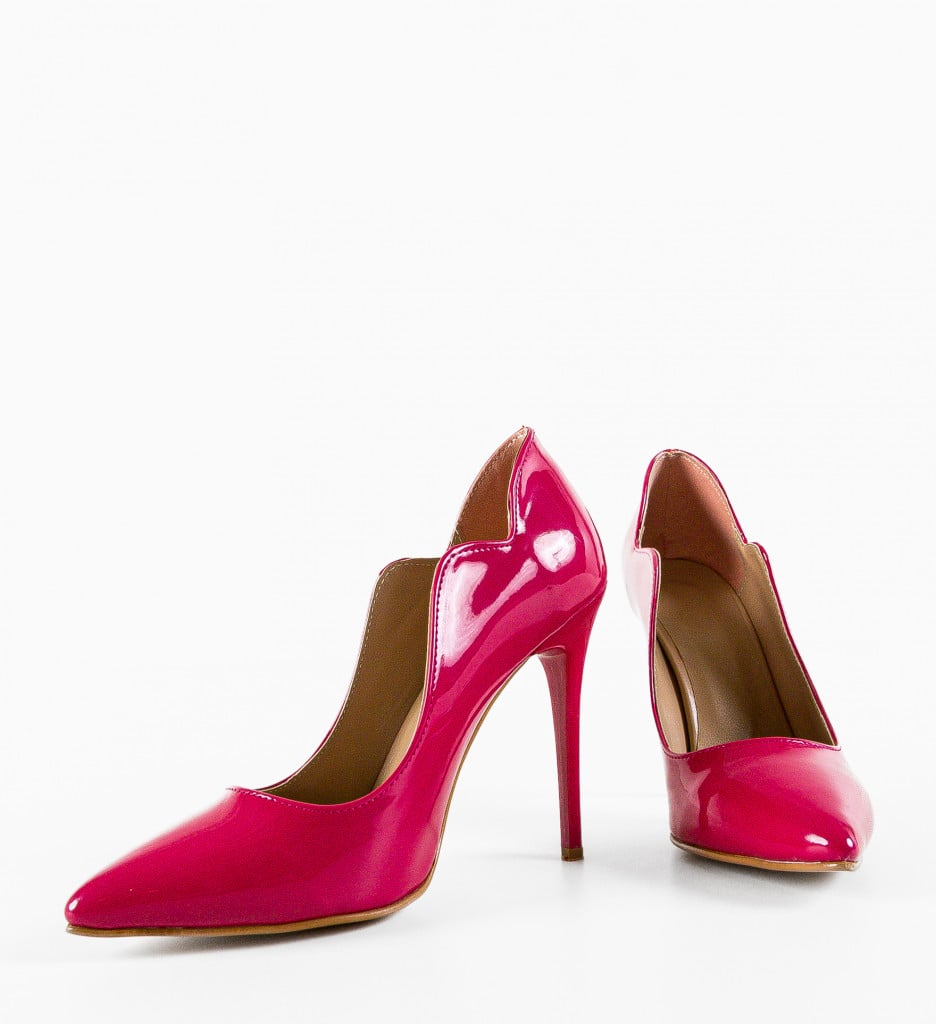 Pantofi Dama Tichon Fuchsia - Stil Remarcabil - imagine 9