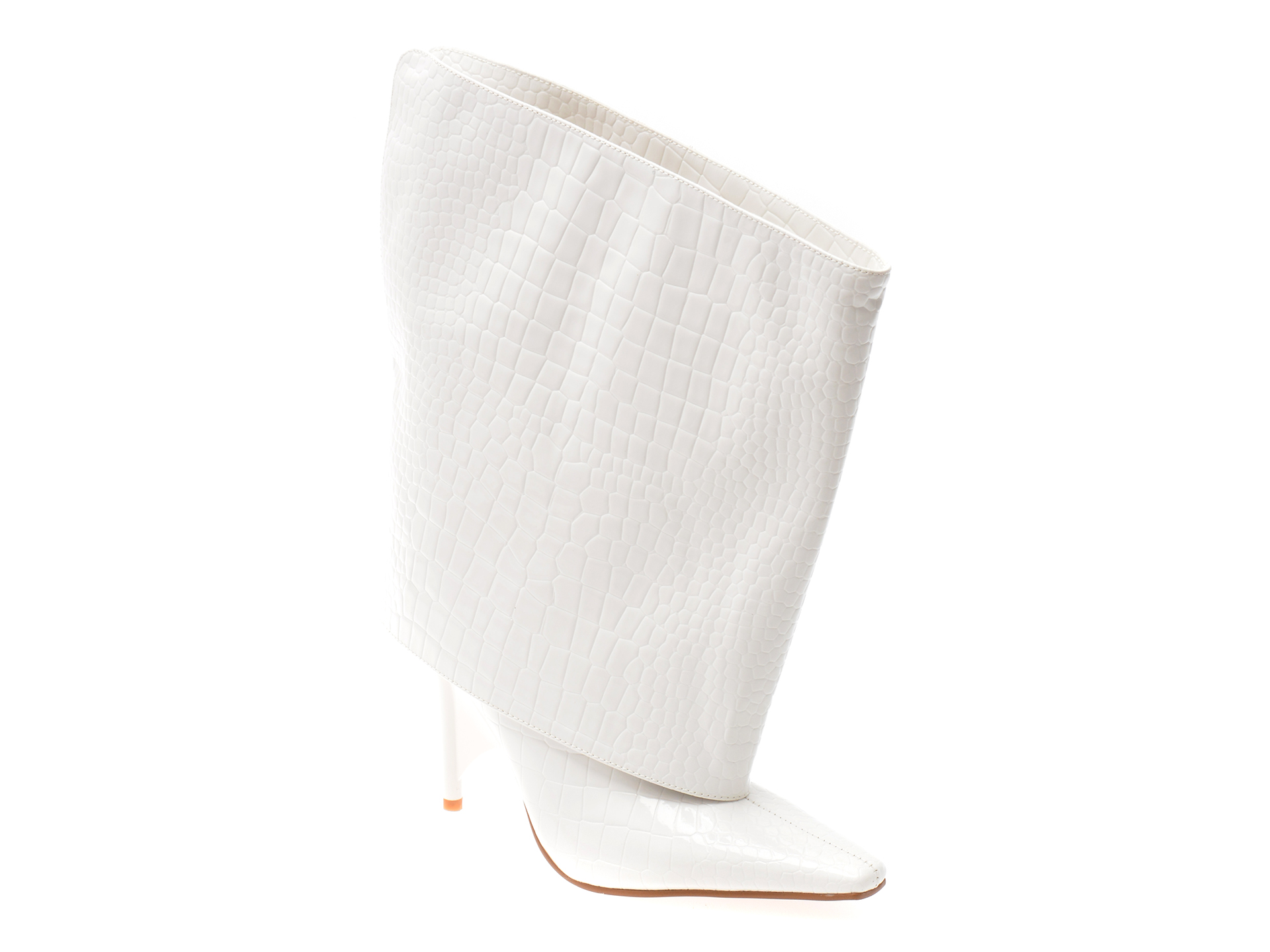 Cizme Elegante Epica Albe - Stil & Confort
