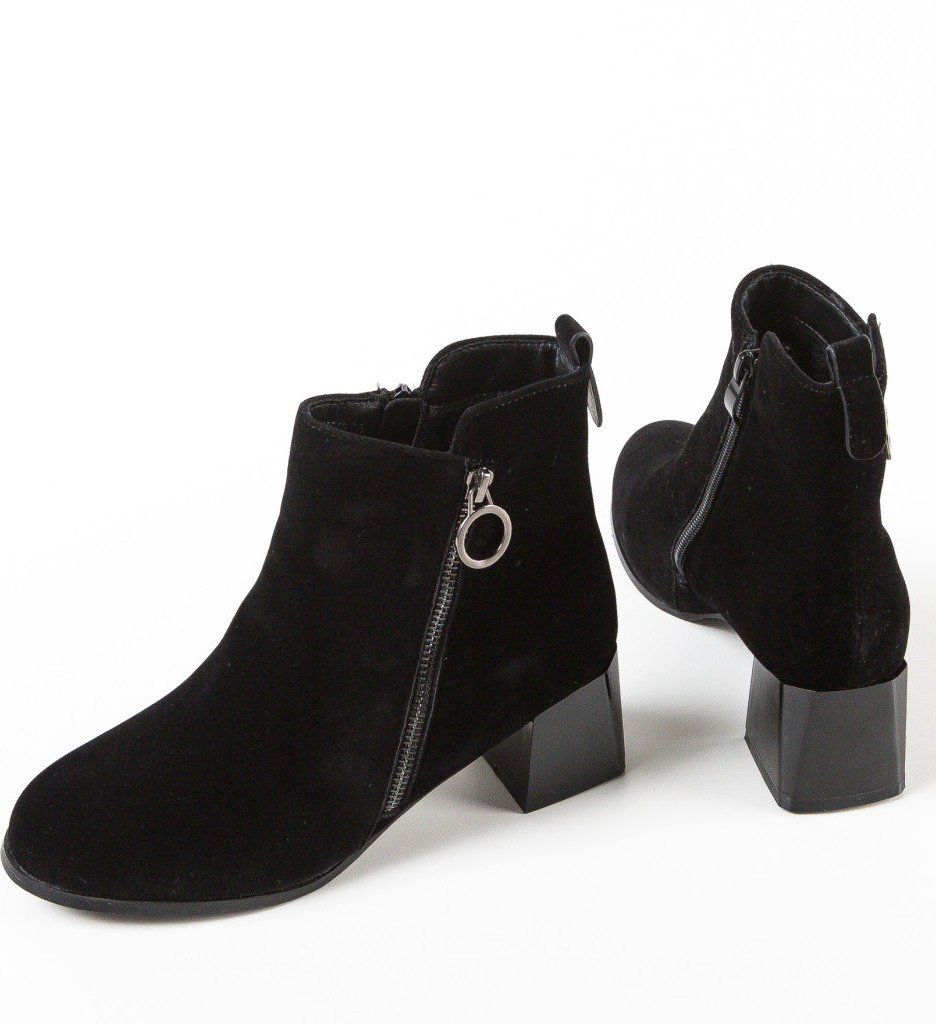 Botine Henrietta Negre | Eleganta pentru Orice Ocazie - imagine 6