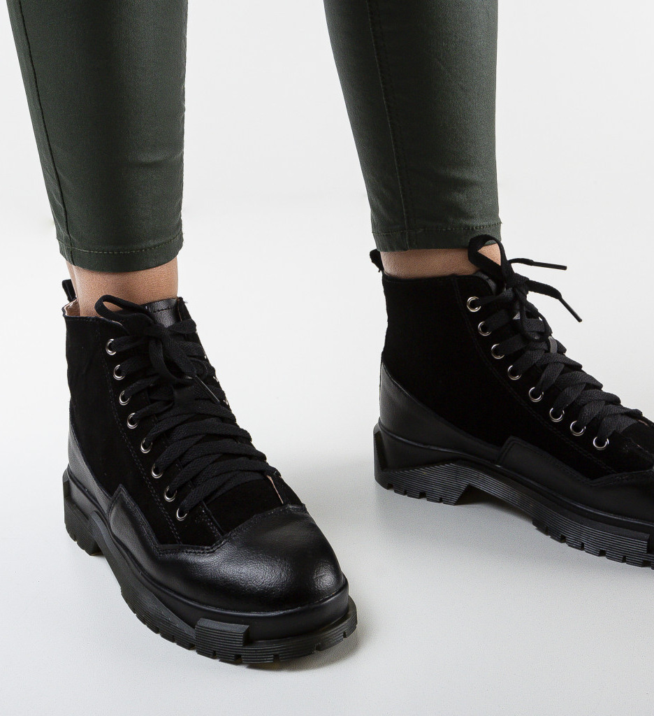 Ghete Yugu Negre - Eleganță și Confort - imagine 4