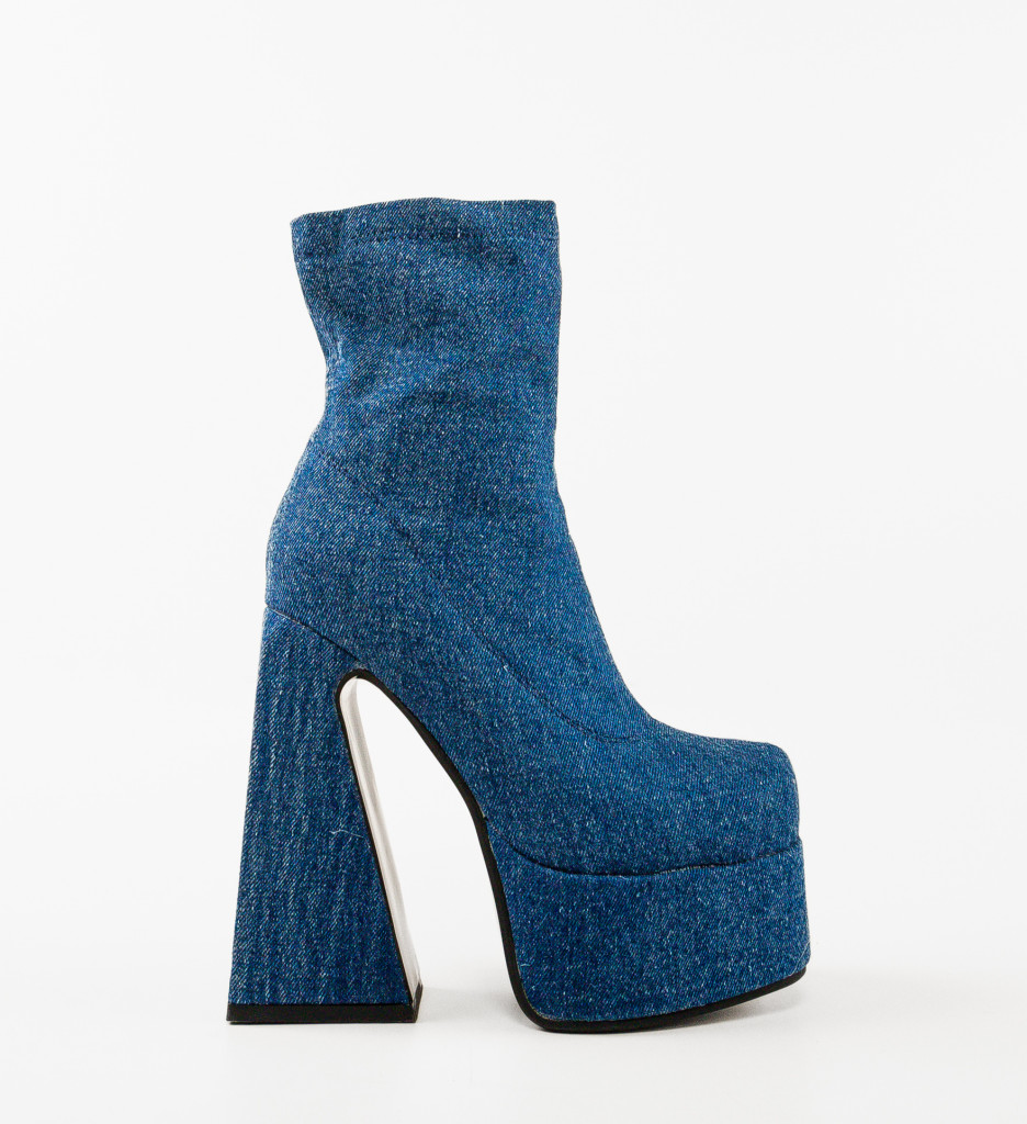 Botine Huron Albastre - Stil și Confort - imagine 12